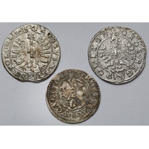 Žigmund III Vasa, Grosze 1605-1626 - sada (3ks)