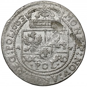 Johannes II. Kasimir, Tymf Krakau 1663 AT
