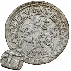 Sigismund II Augustus, Halber Pfennig Wilna 1562 - REVOLVED Axt