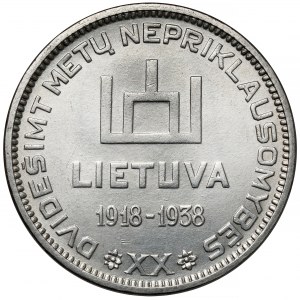 Litauen, 10 Litas 1938 - Smetona