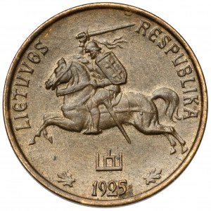 Lithuania, 1 vienas centas 1925