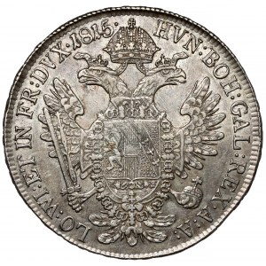 Austria, Francis I, 1/2 thaler 1815-A, Vienna