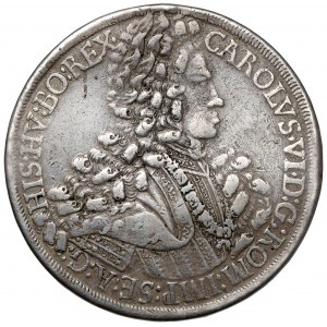 Rakúsko, Karol VI, Thaler 1713, Hall