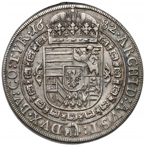 Rakúsko, Leopold I., Thaler 1682, Hall