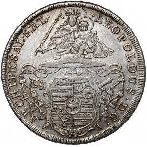 Austria, Salzburg, Leopold Anton von Firmian, Thaler 1734