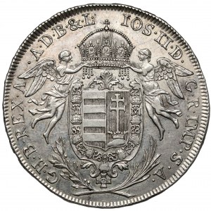 Maďarsko, Josef II, 1/2 tolaru 1786-A