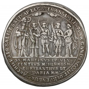 Rakúsko, Max Gandolf von Kuenburg, Thaler 1682, Salzburg