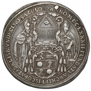 Austria, Max Gandolf von Kuenburg, Thaler 1682, Salzburg