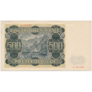 500 zlotých 1940 - B