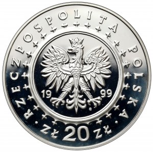 20 złotych 1999 Pałac Potockich Radzyń