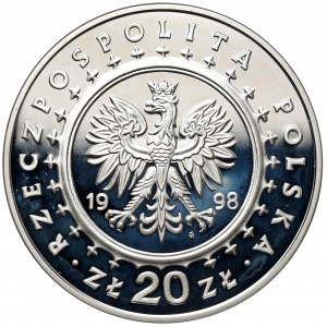 20 złotych 1998 Zamek w Kórniku