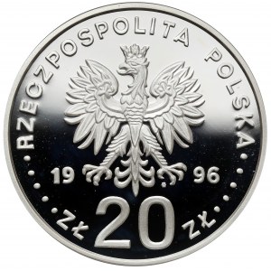 20 Zloty 1996 - Das vierte Jahrhundert der Hauptstadt Warschau