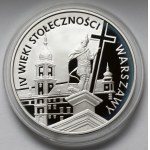 20 zlotých 1996 - Čtvrté století hlavního města Varšavy