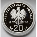 20 zlotých 1996 - Čtvrté století hlavního města Varšavy