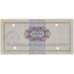 PEWEX 50 dolarów 1969 - GI - skasowany