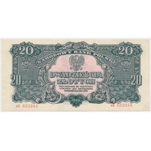 20 złotych 1944 ...owe - вA