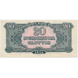 20 złotych 1944 ...owe - вA