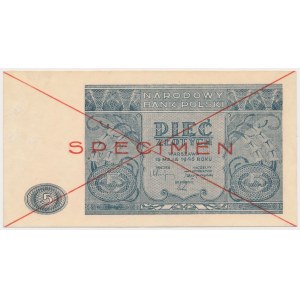 5 złotych 1946 - SPECIMEN