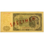 50 zlotých 1948 - SPECIMEN - A