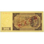 500 Zloty 1948 - Sammlermodell - CC
