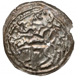 Mieszko III. der Alte, Lateinisches Brakteat - Prinz zu Pferd