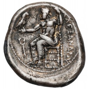 Řecko, Alexandr III Veliký (336-323 př. n. l.) Tetradrachma, Amfipolis