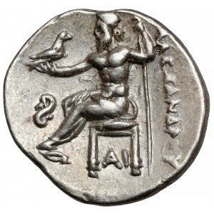Grécko, Filip III Arrhidaios (323-317 pred n. l.) Drachma, Lampsakos