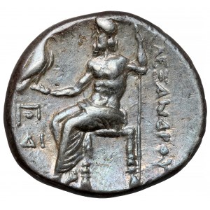 Grécko, Filip III Arrhidaios (323-317 pred n. l.) Drachma, Theos