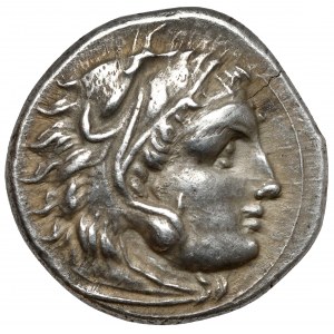 Grécko, Antigona Jednooká (310-301 pred Kr.) Drachma, Magnézia na Meandri