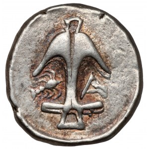 Řecko, Thrákie, Apollonia Pontika, Drachma (400-350 př. n. l.)