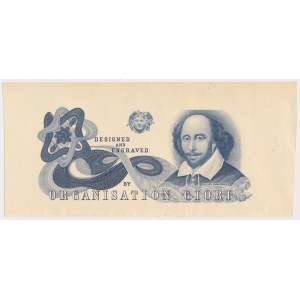 TestNote, GIORI - staloryt banknotu testowego W. Shakespeare