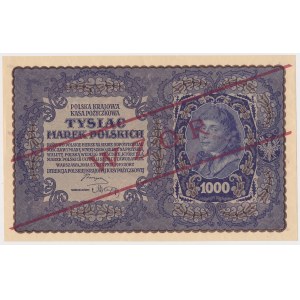 1.000 mkp 1919 - WZÓR - I Serja E