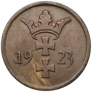 Gdaňsk, 2 fenigy 1923