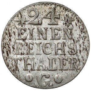 Pommern, Friedrich II. der Große, 1/24 Taler 1753-G, Szczecin