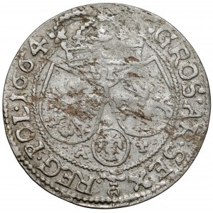 Jan II Kazimír VI. krakovský 1664 AT