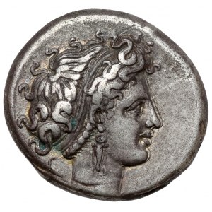 Griechenland, Kampanien, Neapolis, Didrachma (320-300 v. Chr.)