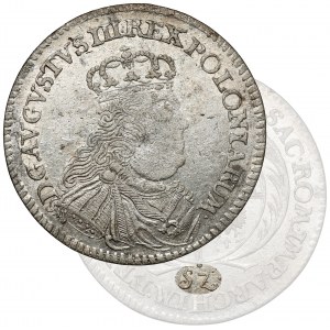 Augustus III Saský, Lipsko Šiesty rád 1753 - Sz - vzácny