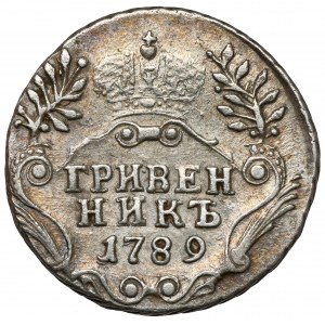 Rusko, Katarína II, Grievnik 1789, Petrohrad