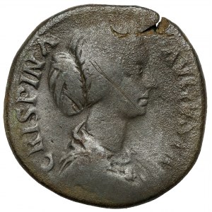 Crispina (164-187 n. l.) Sesterc - Commodova manželka