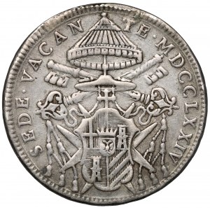 Vatikán, 1/2 scudo 1774
