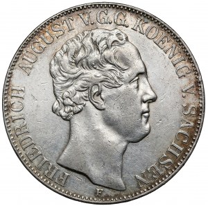 Saxony, Friedrich August II, 2 thaler 1850-F