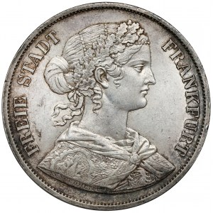 Frankfurt, 2 thaler 1866