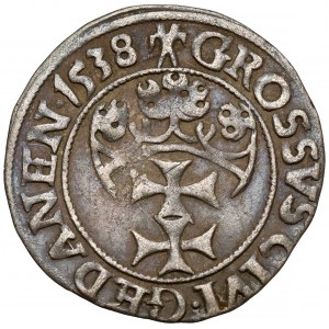 Žigmund I. Starý, Grosz Gdańsk 1538