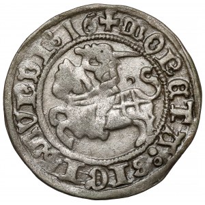 Sigismund I. der Alte, Halbpfennig Vilnius 1516 - Kreis über einem Pferd