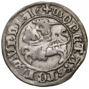 Zygmunt I Stary, Półgrosz Wilno 1516 - kółko nad koniem