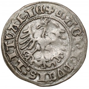 Sigismund I. der Alte, Halbpfennig Vilnius 1516 - Kreis über einem Pferd
