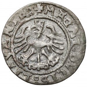 Zikmund I. Starý, Půlpenny Vilnius 1528 - chyba MONEA