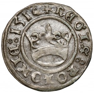 Sigismund I. der Alte, Halbpfennig Krakau 1510