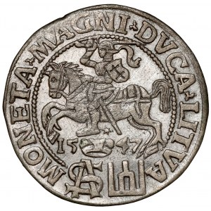 Žigmund II August, Grosz na stopa polską 1547, Vilnius