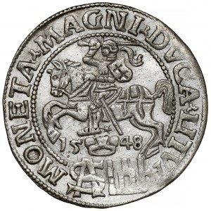 Žigmund II August, Grosz na stopa polską 1548, Vilnius